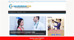 Desktop Screenshot of carameninggikanbadan.org